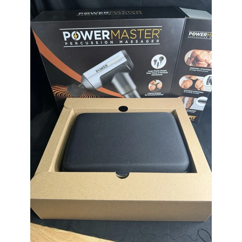 Conairfit  Cordless Rechargeable Power Master Percussion Massager 4Speed Setting